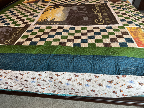 Great Smoky Mountain National Park King Size Quilt - 第 12/15 張圖片