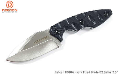 Bushcraft Messer Survival Defcon Hydra Klingenstahl D2 Griff G10 Kydex Etui TD004 - Bild 15 von 15