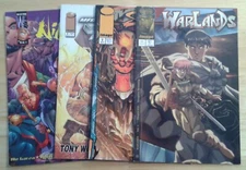 Lot of 4 Manga style comics by Image and Wildstorm (Lower Grade)
