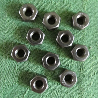 BSW Whitworth Schlitzmuttern - Satz In Verschiedenen Größen (1/4" Bis 13/4"), Aus Stahl BSB Thread
