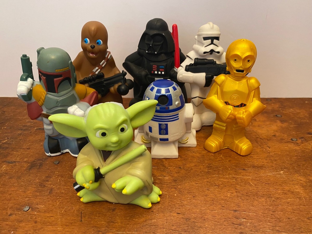 Star Wars 2008 Lucas Film/Disney Vinyl Figures • Lot of 7