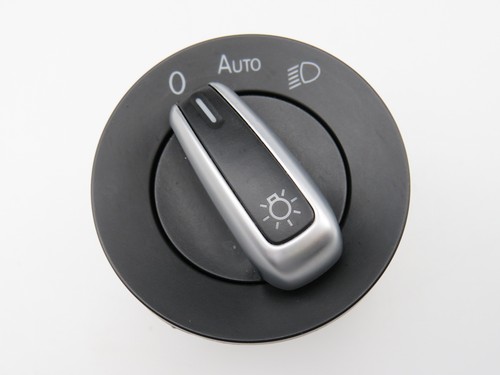 3C8941431D Lichtschalter Headlight Switch original chrom VW CC Passat BJ 12-15