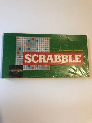 Das Weltbekannte Kreuzwortspeil Scrabble Spear-Spiel 26022 Vintage German  Rare | Ebay
