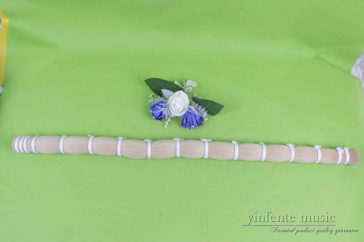 500g 33inch violin viola bow hair horse tail Mongolia natural white AAA