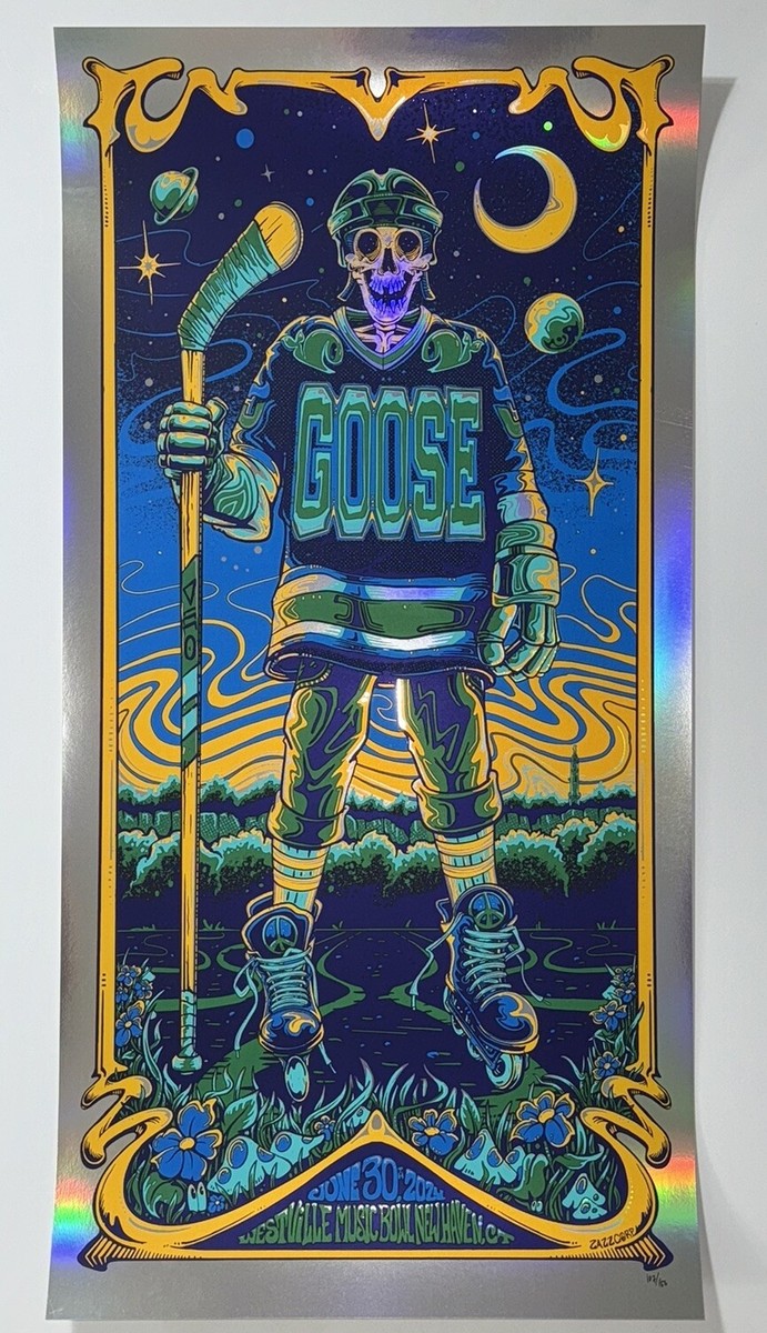 ✿✿✿wenttyページ✿✿✿ Goose The Band Concert Poster Westville Bowl New Haven CT 6/30/24