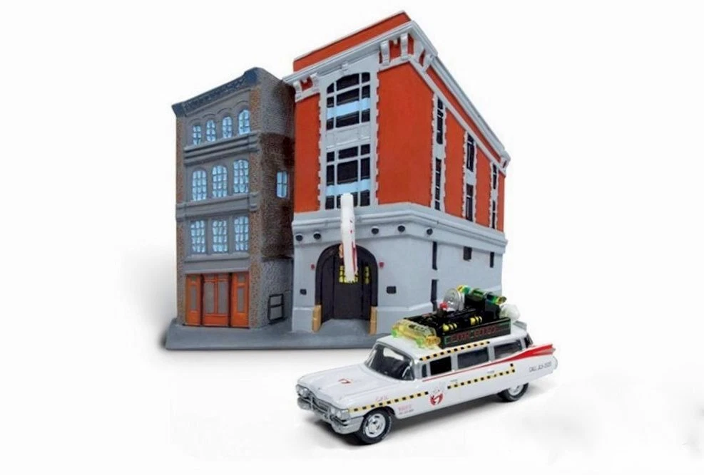 Johnny Lightning 1/64 Scale JLDR002 - Ecto-1A 1959 Cadillac