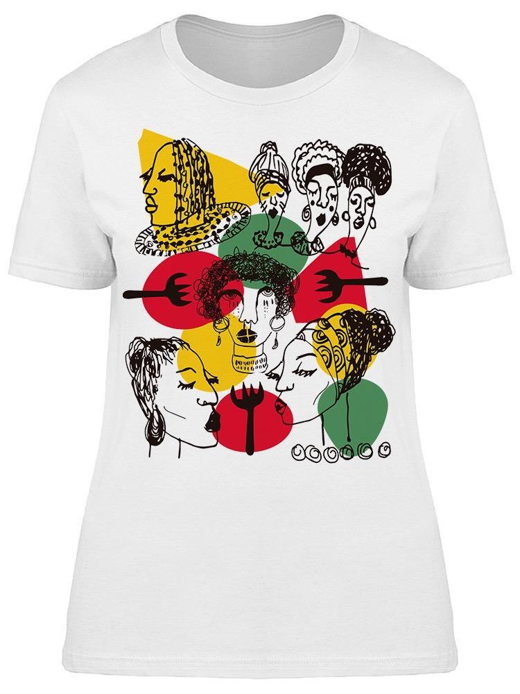 African Style Clipart Women's Tee -Image by Shutterstock