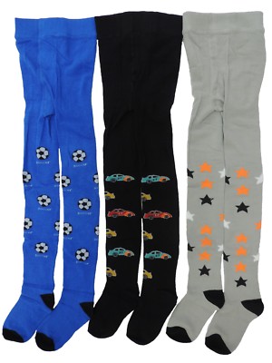 3 Jungen Strumpfhosen Strumpfhose Größen Fußball Größe 92 98 104 110 116 128 146