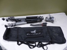 INDUSTRIAL TRIPOD COMES WITH HEAD, HANDLE BARS, CLAMPS, AND CARRY CASE