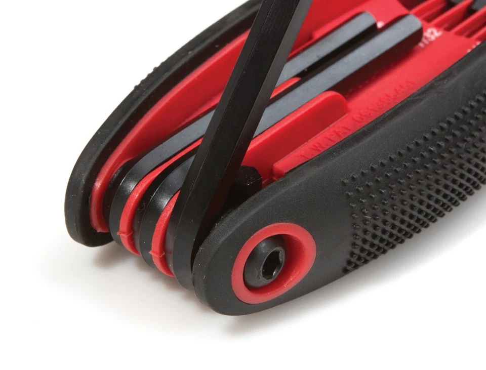 TEKTON 25181 Folding Ball Hex Key Wrench Set, SAE, 9-Piece - Image 2 of 2