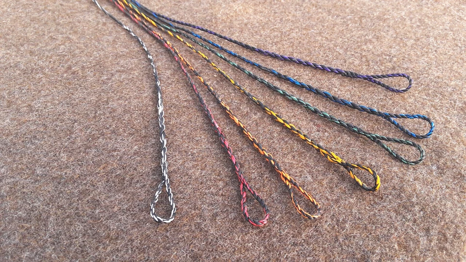 Flemish Twist Bow String - D97/"Fast Flight" - Color Streaked - All Colors - Image 3 of 4