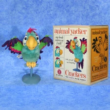 1963 Talking CRACKERS THE PARROT in BOX by MATTEL Works!