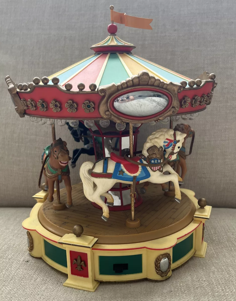 VINTAGE 1983 ENESCO MUSICAL CAROUSEL TOY