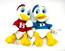 The Disney Store And Parks Mini Bean Bag Plush Dewey  Huey 6 in.
