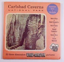 View-Master Carlsbad Caverns National Park 3 reel packet 251-253