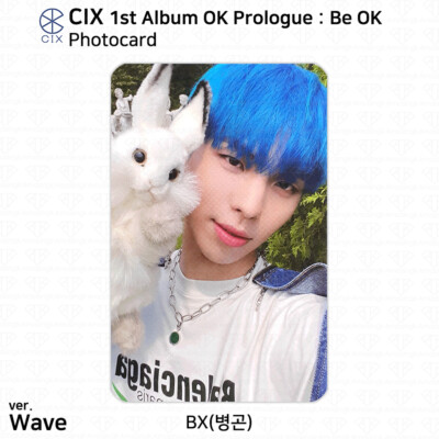 CIX 1st Album OK Prologue Be OK Official Photocard Message Card
