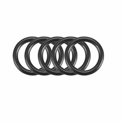 5 Stück schwarzer Nitril-Butadien-Gummi NBR O-Ring 9,5 mm x 1,8 mm Breite
