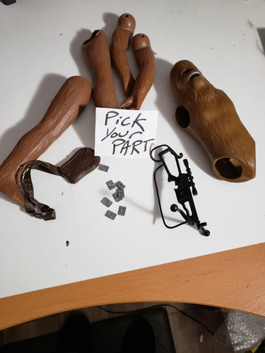 12 Inch Chewbacca PICK YOUR PART Vintage Star Wars Crossbow cartridge bandolier