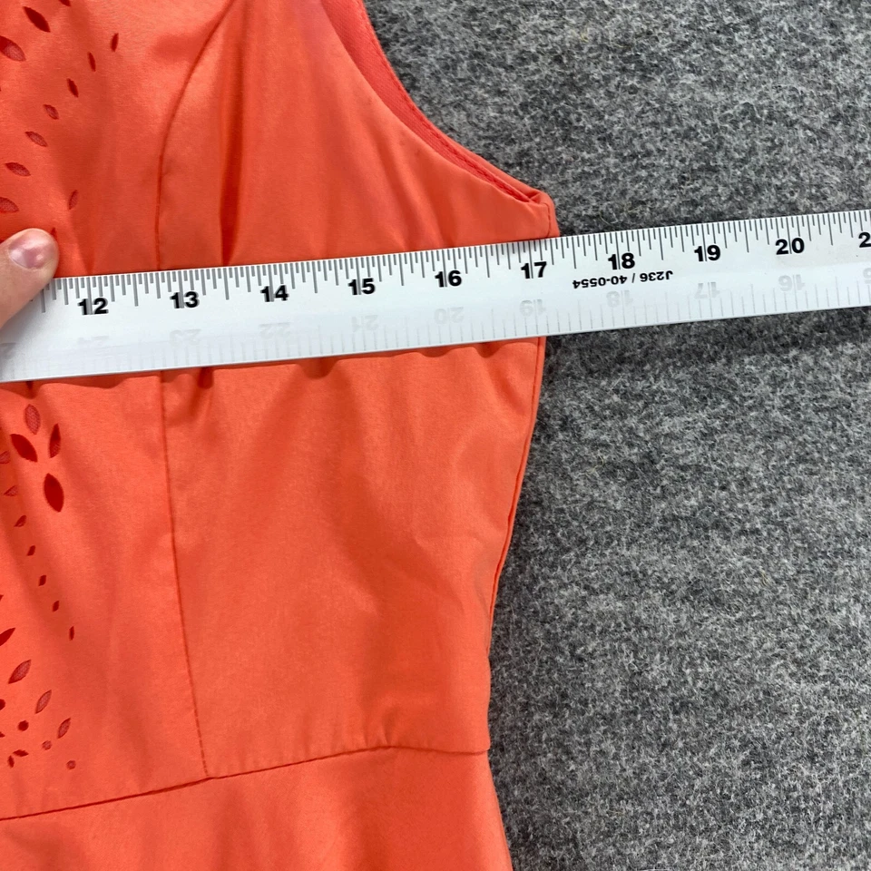 Ya Los Angeles платье женщин L большой розовый геометрический крючком оболочка Midi молнии - Изображение 3 из 4