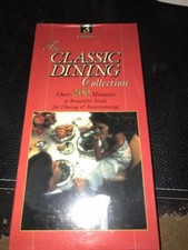 Vintage Cassette Tape set - Classic Dining Collection New in Box 1993