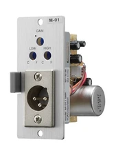 TOA M-01M Microphone Input with High and Low Cut Filters XLR Male NEW IN BOX