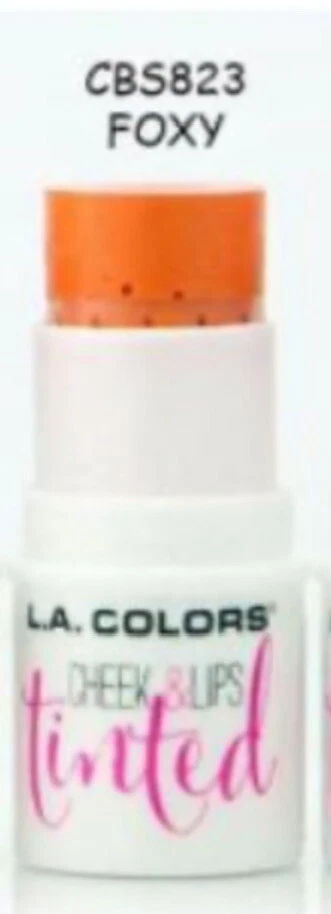 L.A. Barra de manchas tintada para mejillas y labios COLORES - Doble uso - Paquete de 2 Foxy & Spice Foxy Foto 2 de 4