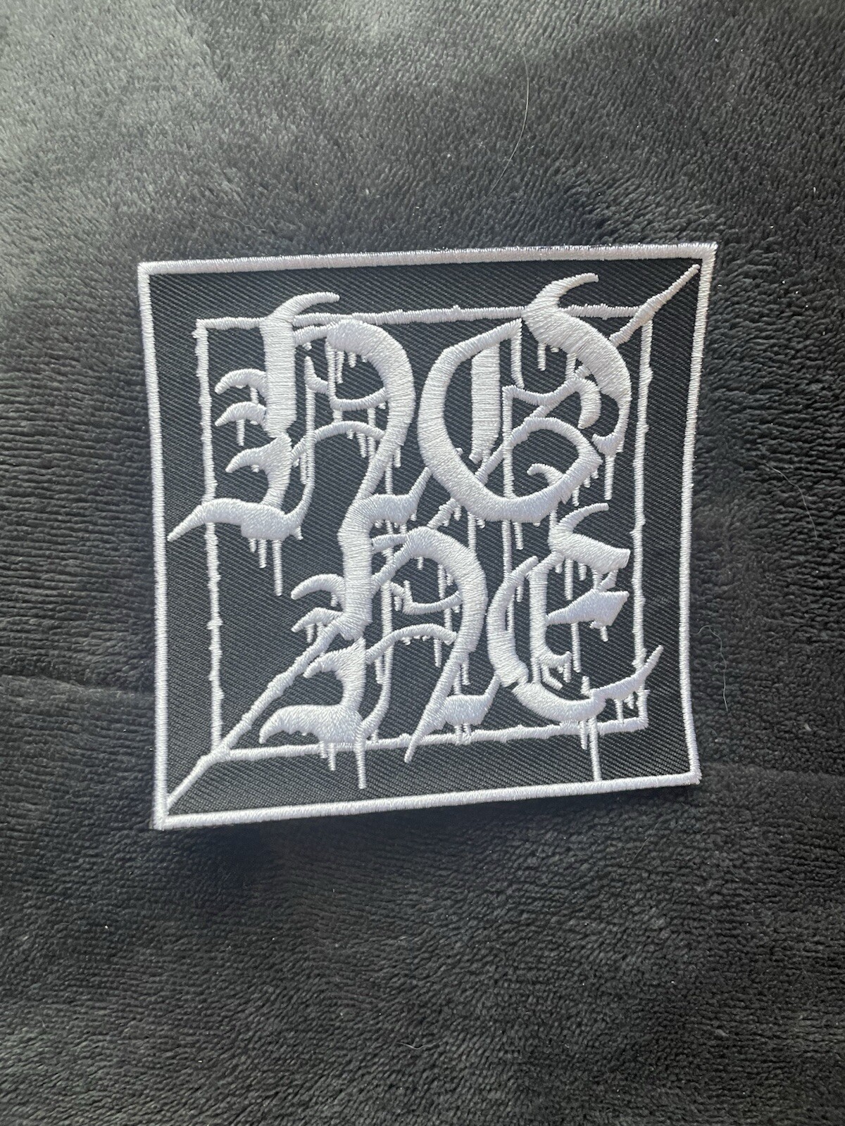 None Black Metal Patch