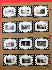 24 Vintage U.S Military Photos WW2 Era - Black and White - Double sided page