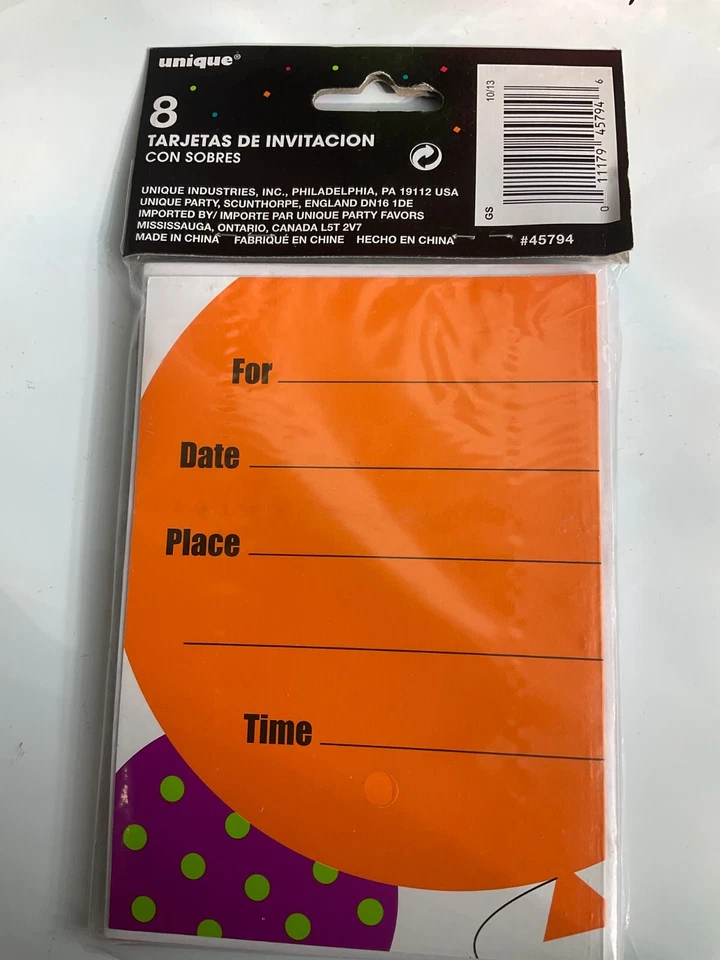 Convites de aniversário festa de aniversário festa de aniversário convites pretos decoração de festa 8ct - Imagem 2 de 2