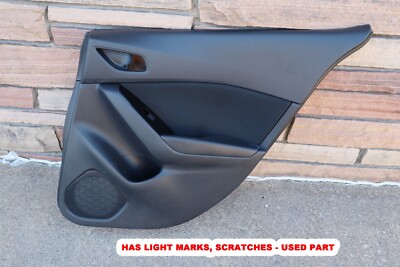 P2004211 2014-2018 Mazda 3 Rear Door Panel Trim SEDAN RH BJS7685C1