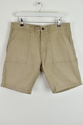 NEXT beige Chino Shorts Gr. 32 Herren Worker Short Outdoor Oberbekleidung Menswear