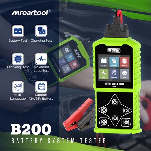 12V 24V Car Battery Tester Car Battery Tester Test Device Car Battery Diagnostic Device - Picture 2 of 15