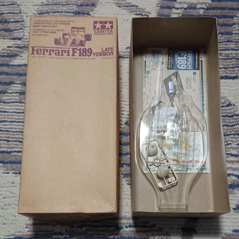 Ferrari F189 Late Version 1/10 Electric R/C Car Spare Parts Hobby 50383 TAMIYA - Image 4 of 4