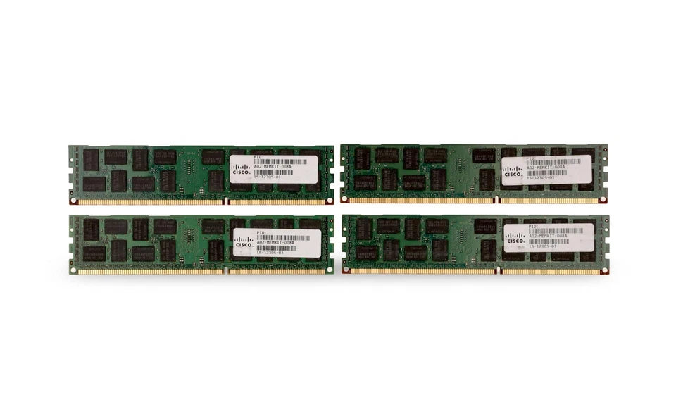 Samsung M393B1K70CH0-YH9 ECC Server Memory 32GB (4x8GB) 1.35V PC3L-10600R - Image 2 of 2