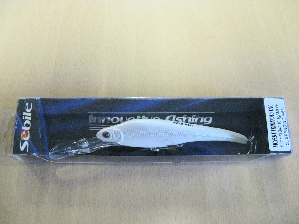 Wobbler suspending 4-6ft (1,2-1,8m) Sebile Acast minnow ml mit Rasselkugeln - Bild 4 von 4