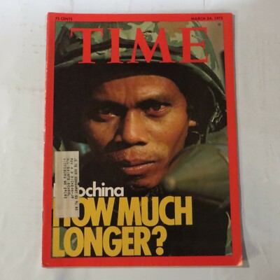 March 24, 1975- TIME Magazine- Indochina- How Much Longer? M1x2