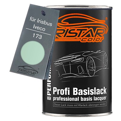 Autolack Dose spritzfertig für Irisbus Iveco 173 Verde Chiaro Basislack 1,0L