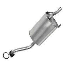 Stainless Steel Exhaust Muffler Fits 1992-1995 Honda Civic 1.5l Hatchback