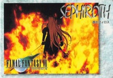 Final Fantasy 7 VII Trading Card Carddass 20 60 Bandai Sephiroth