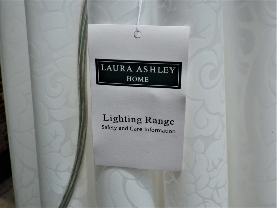 Laura Ashley Lighting Selby Medium Pendant Light 16 inches wide 14 1/2 tall New - Image 2 of 4