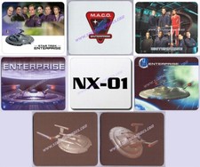 STAR TREK: Enterprise MOUSEPAD - Your CHOICE of EIGHT Different MINT Mousepads!