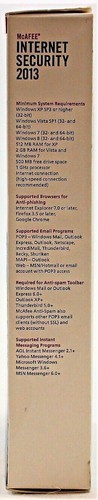 McAfee Internet Security 2013 1 PC Retail Box Disc For Windows XP 7 8 - Picture 4 of 4