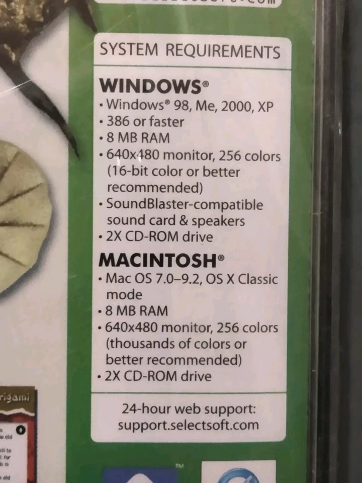 Paper Art Origami - Art of Paper Folding PC Windows 98/Me/2000/XP or Mac NOS NEW - Image 3 of 4