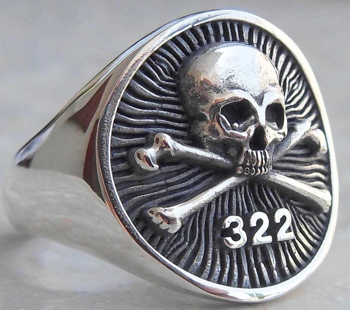 Sterling Silver 925 Yale Secret Society Skull And Bones Sterling Silver 925 Yale Secret Society Skull And Bones
