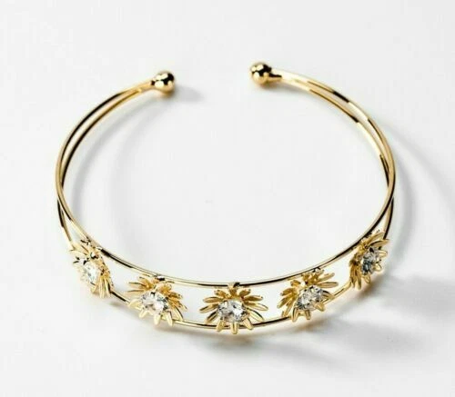 Bracciali di lusso rigidi in oro