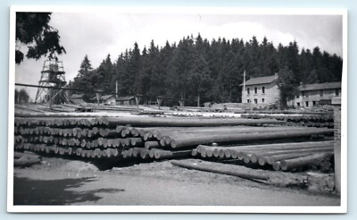 3 POSTKARTEN TIMBERYARD FARM VILLAGE UNBEKANNT RP ECHTFOTO KANADA ?