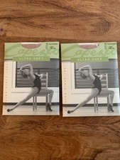 Lot of 2 Pairs Capezio Body Tights w/ Clear Adjustable St Adult s/m