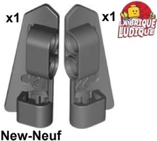 Lego Technic Pair Panel Fairing #21 + #22 Very Small Dark Gray 11946 11947