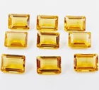 Wholesale Lot of 14x10mm Emerald Cut Natural Citrine Loose Calibrated Gemstone