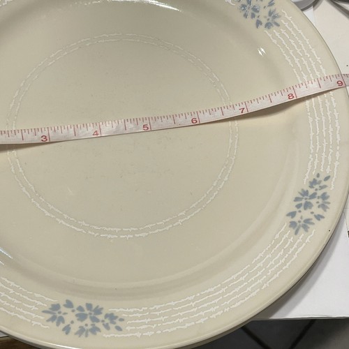 41 Pc CORELLE LACE BOUQUET Dinner, Dessert, Saucer Dinner Plate Bowls Tea Cups - Picture 6 of 11